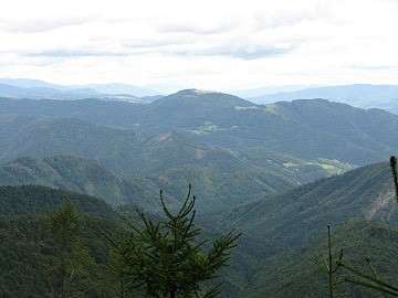 Starohorské vrchy z Tably