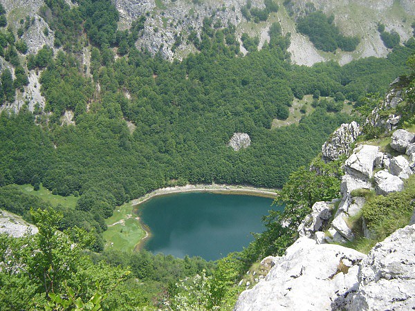 Stabanské jezero z Pamušnice