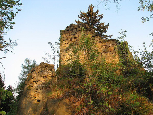 Zřícenina hradu Karlsfield