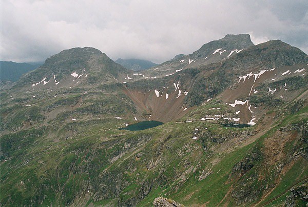 Pohled z vrcholu Mursspitzen