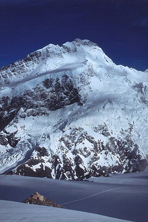 Mont Sefton z ledovce Mueller