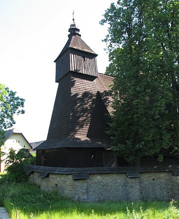 Hervartov - dřevěný kostel