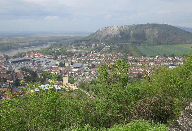 Pohled z Hradu Hainburg