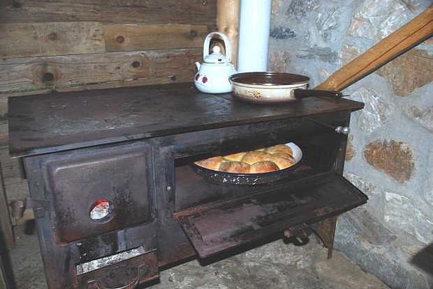 Pečení chleba v Babino Polje