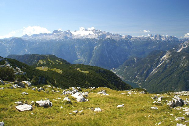 Dachstein (2995 m) z hebene Sarsteinu