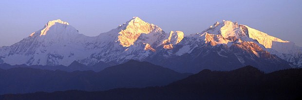 Ganesh, Himaláje ráno
