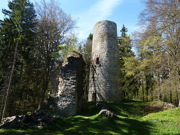 Zřícenina hradu Wolfštejn