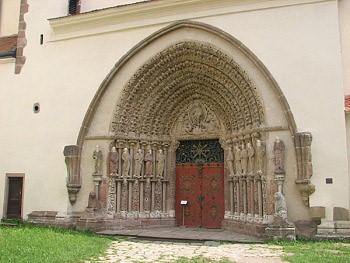 Portál v klášteře - Porta coeli