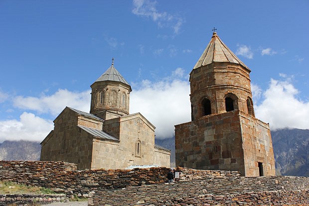 Kostelík nad Kazbegi