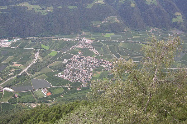 Pohled do údolí z Gigglbergu