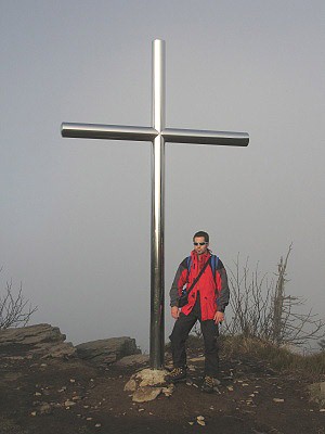 Kříž na vrcholu Vtáčniku