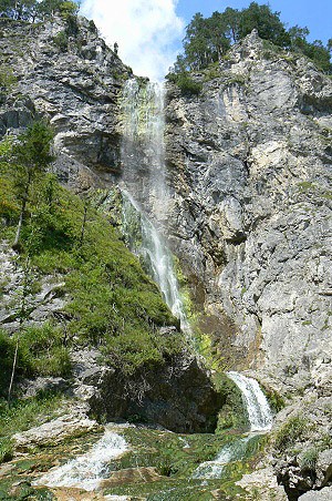 Ybbstálské Alpy, vodopád