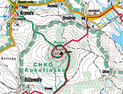Ronov, mapa Shocart
